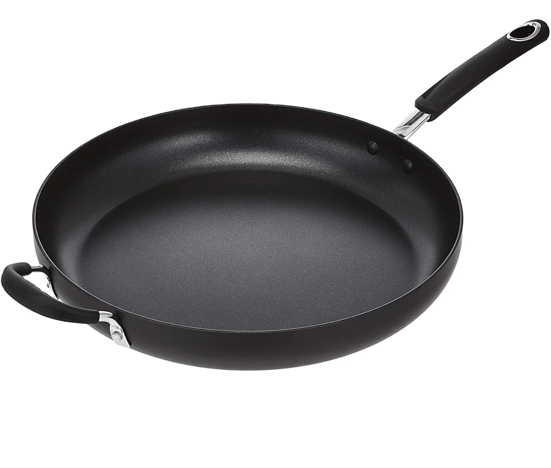 Full-Size Aluminum Non-Stick Induction Frypan with Bakelite Handle for Frying Eggs Omelets Steaks in Kitchen
Full-Size Aluminum Non-Stick Induction Frypan with Bakelite Handle for Frying Eggs Omelets Steaks in Kitchen