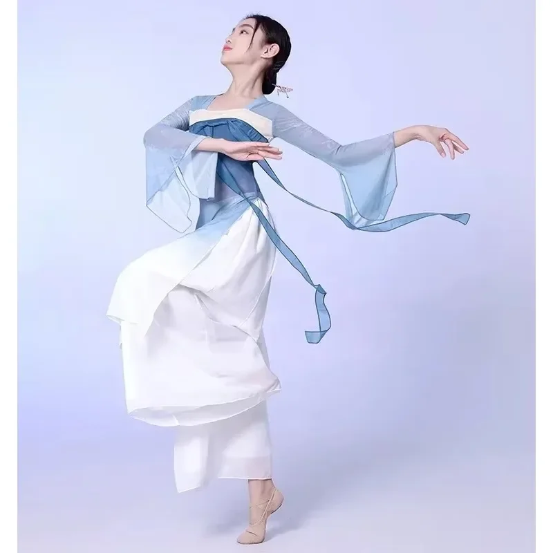 Han and Tang Dance Costumes Children's Chinoiserie Style Skirt Fairy Fan Dance Performance Costumes Girls' Classical Dance
Han and Tang Dance Costumes Children's Chinoiserie Style Skirt Fairy Fan Dance Performance Costumes Girls' Classical Dance