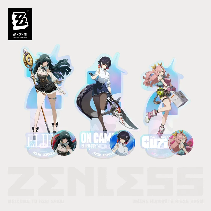Presale Sunsyea Zenless Zone Zero Official Merch miHoYo Original LDSZ Series Acrylic Stand Badge Astra Yao Ellen Nicole
Presale Sunsyea Zenless Zone Zero Official Merch miHoYo Original LDSZ Series Acrylic Stand Badge Astra Yao Ellen Nicole
