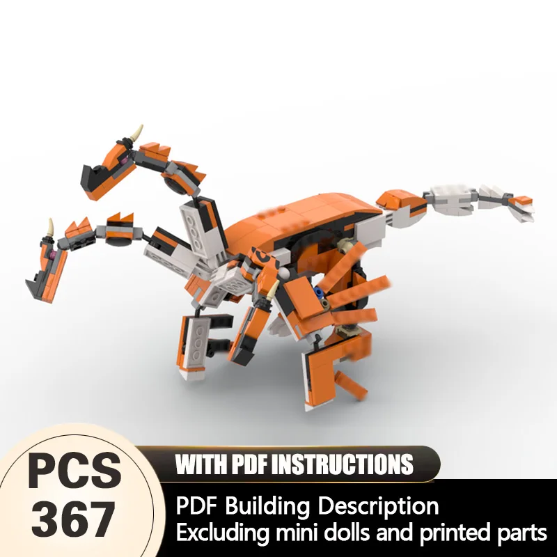 Creators Animal Series Model MOC Building Bricks Invertebrate Modular Technology Gifts Holiday Assemble Children Toys Suit
Creators Animal Series Model MOC Building Bricks Invertebrate Modular Technology Gifts Holiday Assemble Children Toys Suit