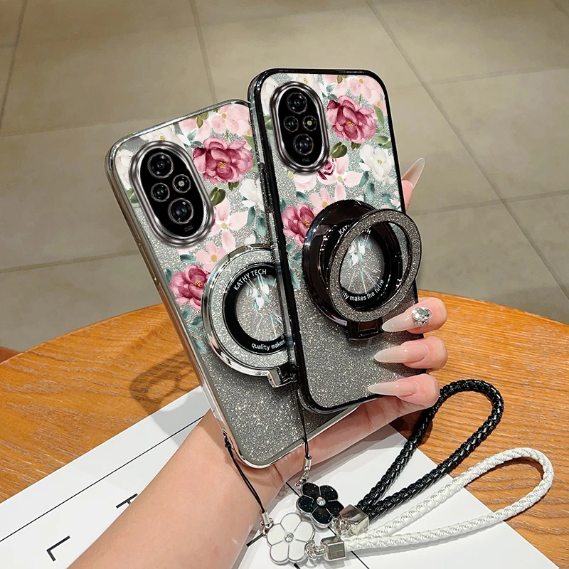 200 Pink flowers Plating Bracelet Holder Phone Case For Honor 300 200 100 200Pro 90 90Pro 80 100Pro 80GT 70 80Pro 60 80SE Cover
200 Pink flowers Plating Bracelet Holder Phone Case For Honor 300 200 100 200Pro 90 90Pro 80 100Pro 80GT 70 80Pro 60 80SE Cover