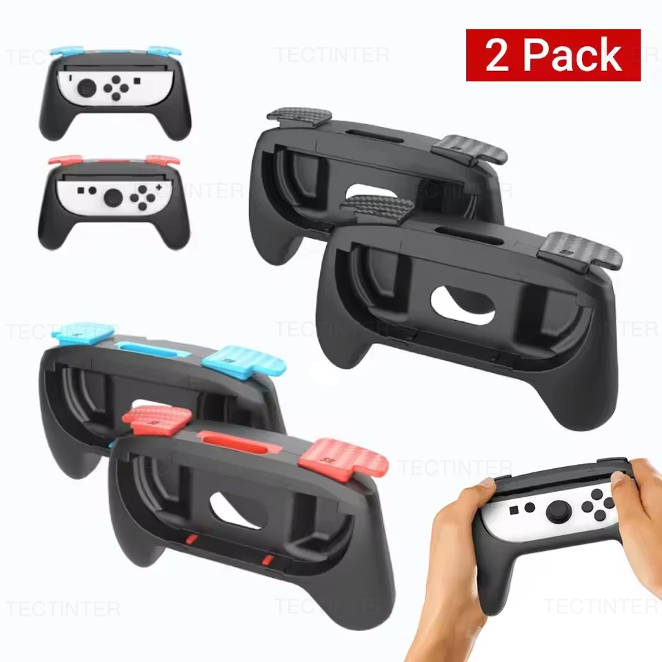 2 шт. ручки игрового контроллера для Nintendo Switch 2, удобный держатель для геймпада, чехол-держатель для NS Switch 2, аксессуары
2 шт. ручки игрового контроллера для Nintendo Switch 2, удобный держатель для геймпада, чехол-держатель для NS Switch 2, аксессуары