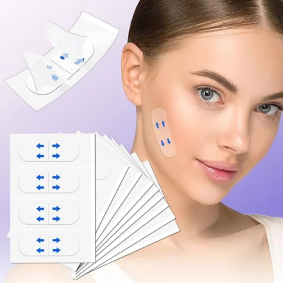 180 PCS Face Lift Tape, Face Lift Tape Invisible, Instant Facelift Tapes for Sagging Skin, Jowls, Eyes, Double Chin, Super Thin
180 PCS Face Lift Tape, Face Lift Tape Invisible, Instant Facelift Tapes for Sagging Skin, Jowls, Eyes, Double Chin, Super Thin