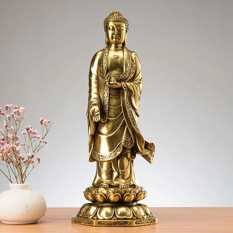 Special Offer High grade Copper worship Buddha statue standing buddha home family efficacious safe GOOD LUCK protection Talisman
Special Offer High grade Copper worship Buddha statue standing buddha home family efficacious safe GOOD LUCK protection Talisman