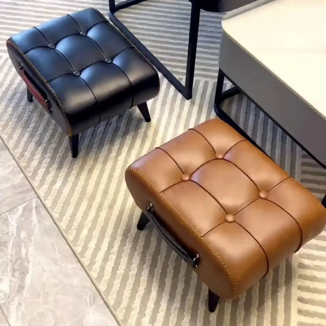 Nordic Style Shoes Changing Stool Living Room Furniture Bedroom Bed End Low Stools Fashion Simple Porch Light Luxury Ottomans
Nordic Style Shoes Changing Stool Living Room Furniture Bedroom Bed End Low Stools Fashion Simple Porch Light Luxury Ottomans