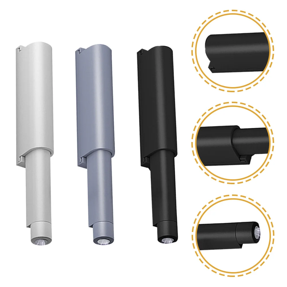 3Pcs Cabinet Latch ABS Material Magnetic Touch Latch for Door Push to Open Buffer Snap Design Drawer Damper Latches
3Pcs Cabinet Latch ABS Material Magnetic Touch Latch for Door Push to Open Buffer Snap Design Drawer Damper Latches