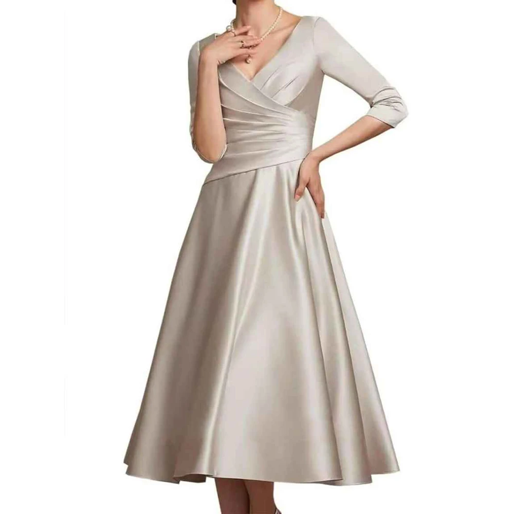 Women's High-end Banquet Dress A-Line V-Neck Long Sleeve Ankle Length Dresses for Party Banquet Cocktail Party Birthday Vacation
Women's High-end Banquet Dress A-Line V-Neck Long Sleeve Ankle Length Dresses for Party Banquet Cocktail Party Birthday Vacation