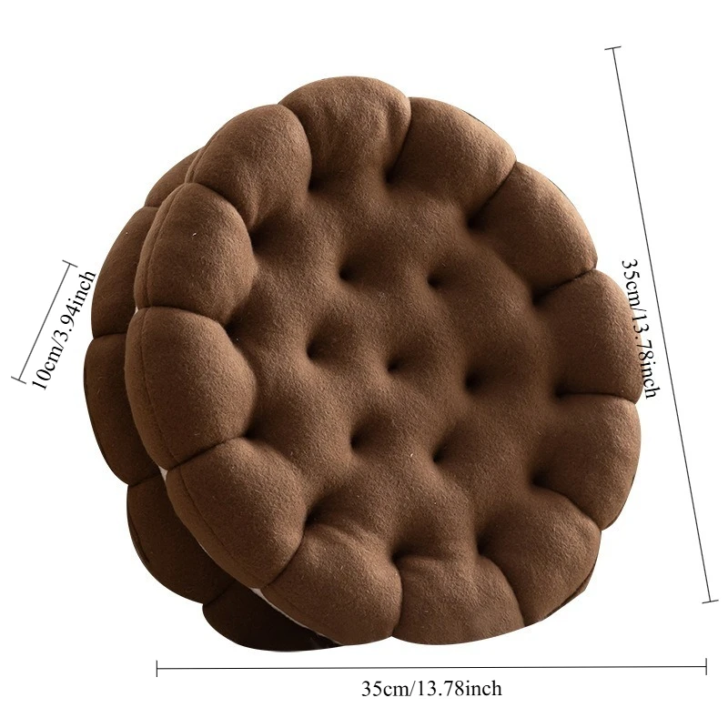 Soft Plush Japanese Cookie Tatami Mat Creative Pillow Cute Backrest for Bed Dorm Decor
Soft Plush Japanese Cookie Tatami Mat Creative Pillow Cute Backrest for Bed Dorm Decor