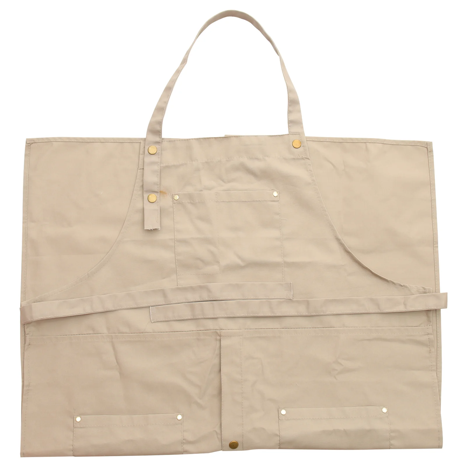 Pottery Apron Women Kitchen Canvas Painters Smock Pockets Adults Artists Craftsmen Gardening BBQ Grilling Cooking Brewer
Pottery Apron Women Kitchen Canvas Painters Smock Pockets Adults Artists Craftsmen Gardening BBQ Grilling Cooking Brewer