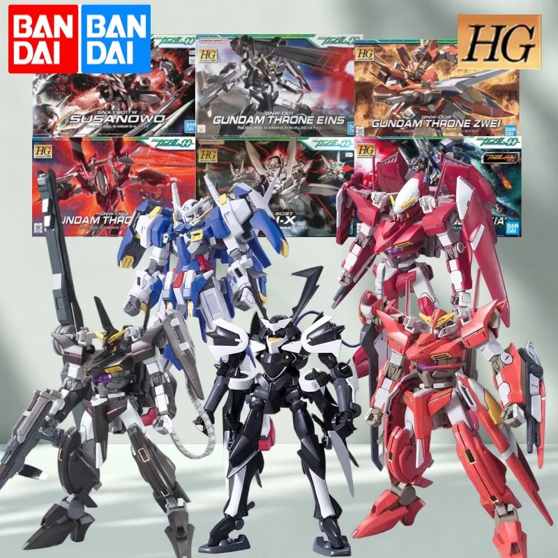 Bandai HG 1/144 Throne Eins Throne Zwei Drei GN-X Susanowo Avalanche Exia Model Kit Action Figure Gundam Anime Figures Gift
Bandai HG 1/144 Throne Eins Throne Zwei Drei GN-X Susanowo Avalanche Exia Model Kit Action Figure Gundam Anime Figures Gift
