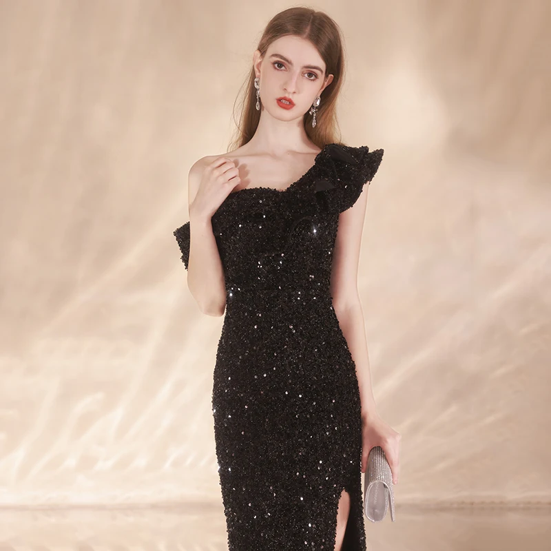 Вечернее платье Ele для ведущей, приталенное, с пайетками, фасон «рыбий хвост», модное, со средней талией, на молнии, с длинной юбкой, для вечеринок и свадеб
Вечернее платье Ele для ведущей, приталенное, с пайетками, фасон «рыбий хвост», модное, со средней талией, на молнии, с длинной юбкой, для вечеринок и свадеб