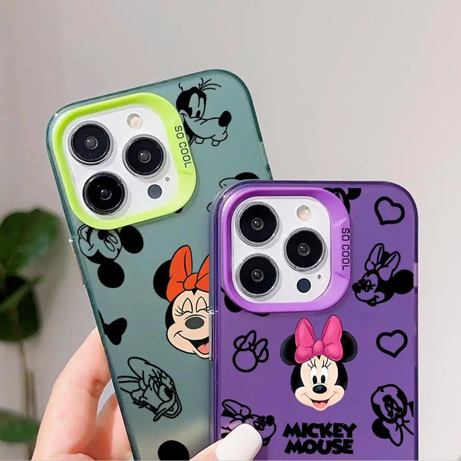 Soft Cover Case for iPhone 16 13Pro 14 Pro MAX 15 Plus 16Pro 13 11 16e 12 Disney Mickey Minnie Mouse
Soft Cover Case for iPhone 16 13Pro 14 Pro MAX 15 Plus 16Pro 13 11 16e 12 Disney Mickey Minnie Mouse