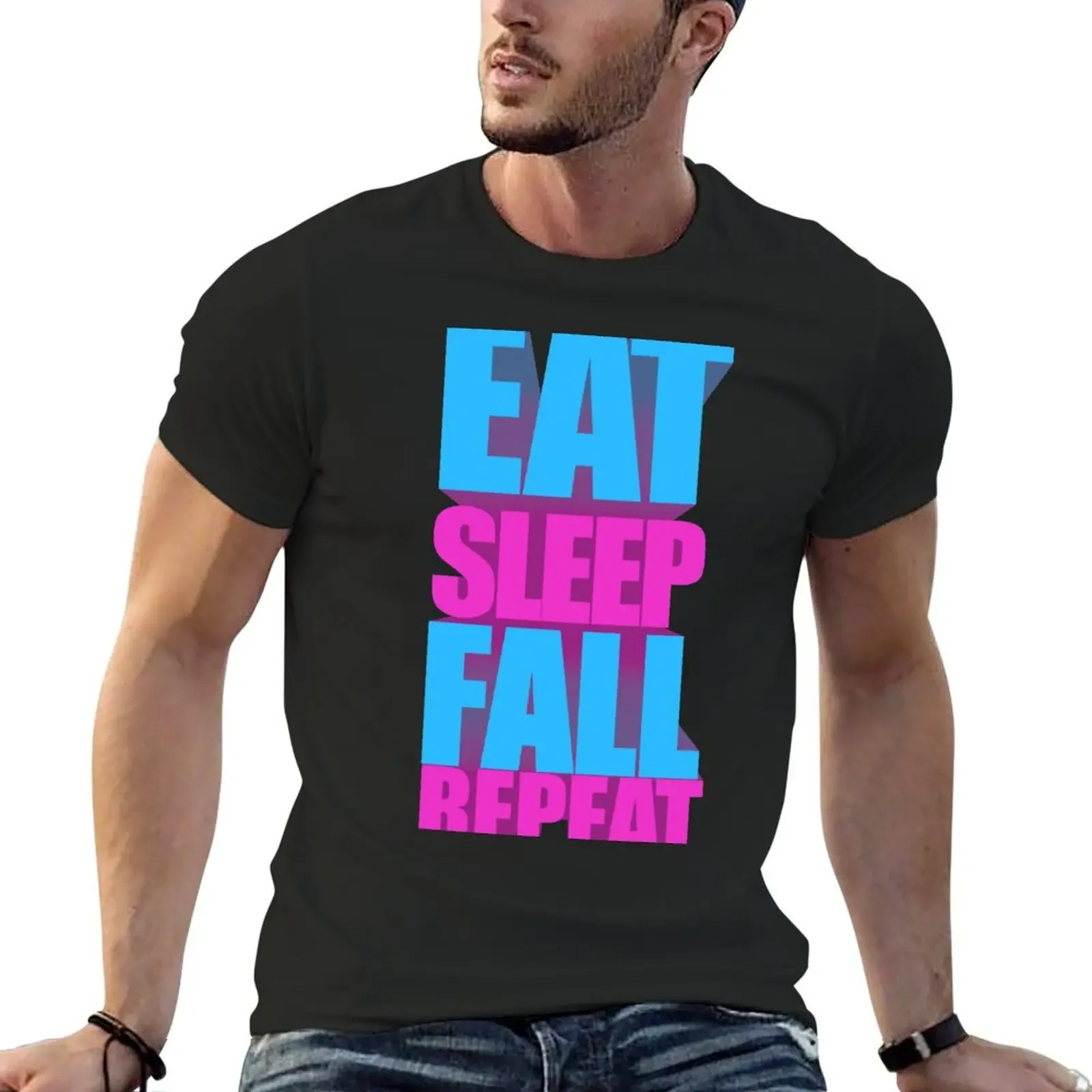 Eat Sleep Fall Repeat T-Shirt anime t shirts plus size clothes vintage t shirts oversized t shirt men
Eat Sleep Fall Repeat T-Shirt anime t shirts plus size clothes vintage t shirts oversized t shirt men