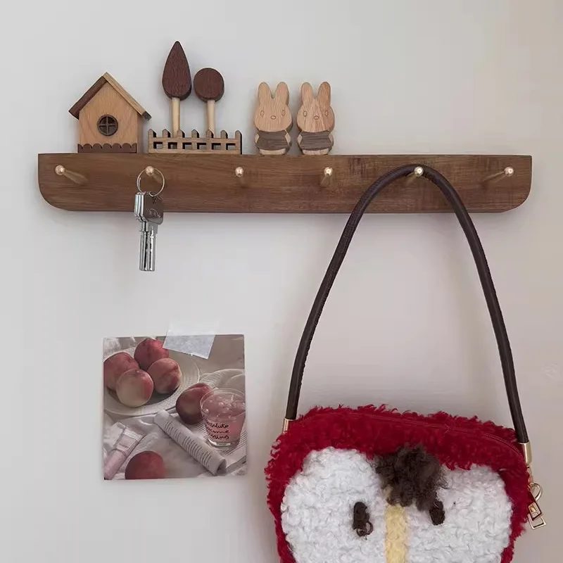 Cartoon Wooden Door Hooks for Kids Room 15lb Capacity Wall-Mounted Coat Rack Nordic Nursery Organizer with No-Drill Installation
Cartoon Wooden Door Hooks for Kids Room 15lb Capacity Wall-Mounted Coat Rack Nordic Nursery Organizer with No-Drill Installation