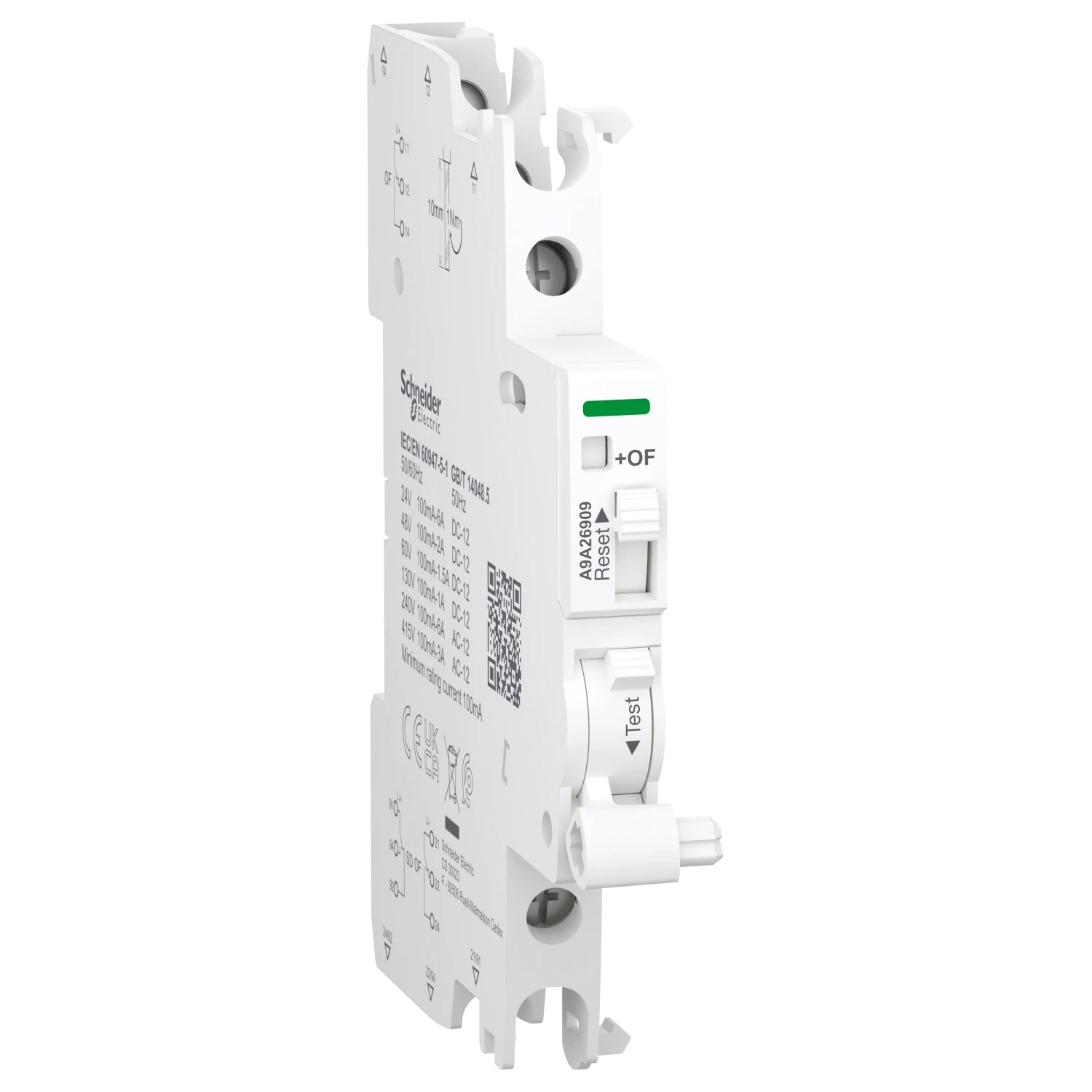 A9A26929 новая модель A9A26909 вспомогательный контакт, Acti9 A9A, iOF/SD +, 2 C/O, от 100 мА до 6 А, от 24 В до 415 В, от 24 В до 130 В постоянного тока, Топ a
A9A26929 новая модель A9A26909 вспомогательный контакт, Acti9 A9A, iOF/SD +, 2 C/O, от 100 мА до 6 А, от 24 В до 415 В, от 24 В до 130 В постоянного тока, Топ a