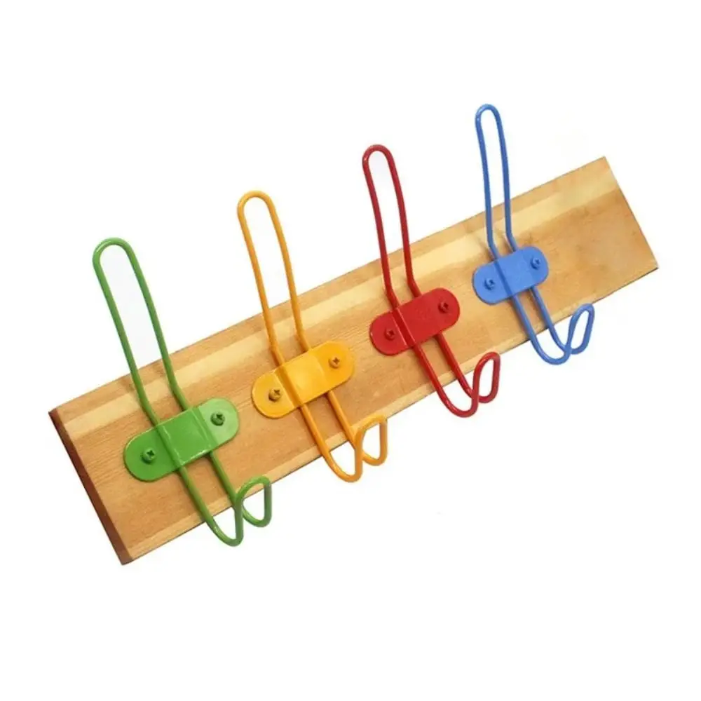 4/6pcs Wall Decoration Colorful Clothes Hat Hooks Minimalist Wall Mounted Hanging Hooks Stable Iron Single Hook Children's Room
4/6pcs Wall Decoration Colorful Clothes Hat Hooks Minimalist Wall Mounted Hanging Hooks Stable Iron Single Hook Children's Room