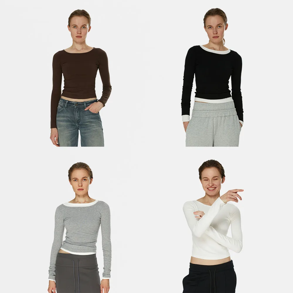 Command N Four-Color Knitted Long Sve Tight Ne Base irt Commute Sle ort Length Regular Thin Pure Color
Command N Four-Color Knitted Long Sve Tight Ne Base irt Commute Sle ort Length Regular Thin Pure Color