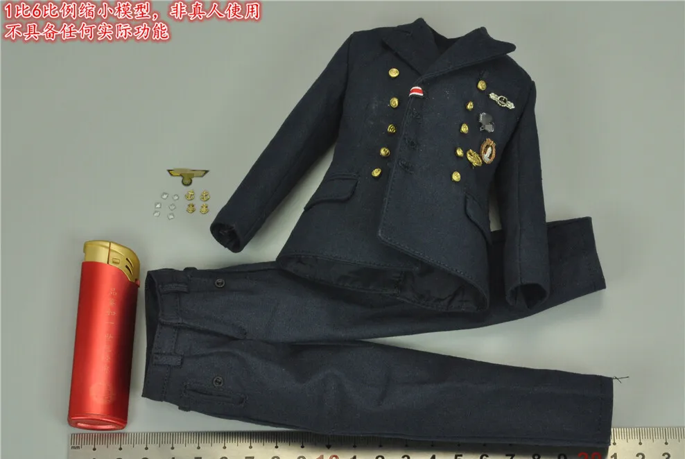DID 1/6th D80149 Немецкий военно-морской флот U-лодка подводная лодка сержант Major униформа модель
DID 1/6th D80149 Немецкий военно-морской флот U-лодка подводная лодка сержант Major униформа модель