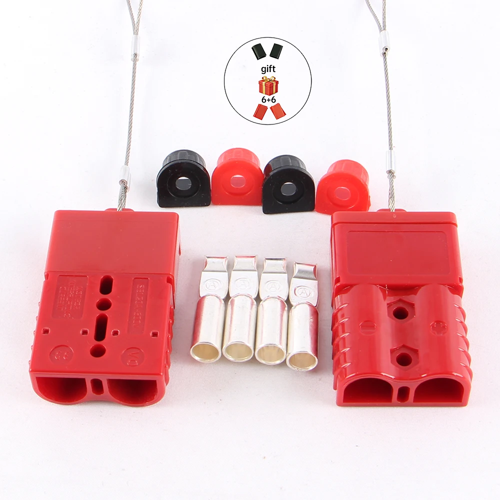 120AMP Hard Dust Cover High Current Car Forklift Quick Disconnect Battery Charging Connector Plug Kit With Rubber Sealing Plug
120AMP Hard Dust Cover High Current Car Forklift Quick Disconnect Battery Charging Connector Plug Kit With Rubber Sealing Plug