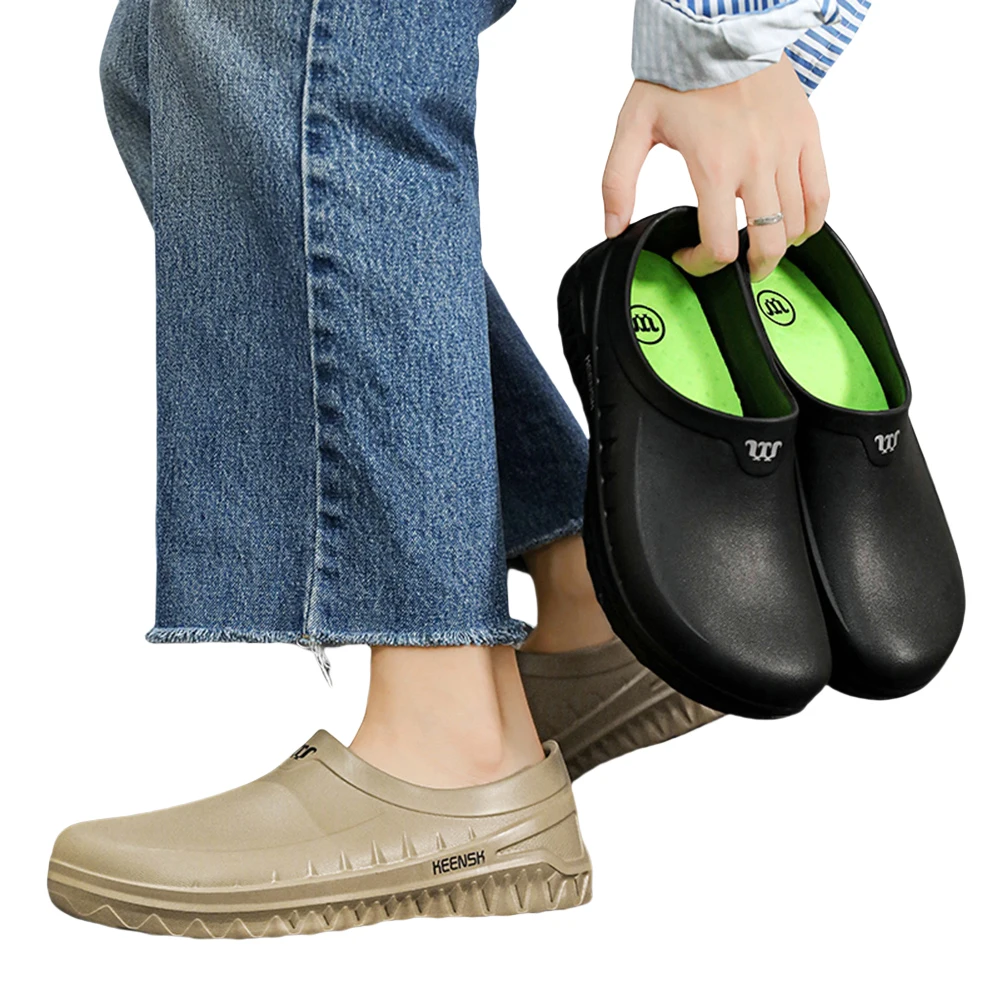 EVA Chef Shoes Outdoor Safety Shoes Non-slip Comfortable Walking Shoes Waterproof Nursing Shoes Oil-proof for Hotel Restaurant
EVA Chef Shoes Outdoor Safety Shoes Non-slip Comfortable Walking Shoes Waterproof Nursing Shoes Oil-proof for Hotel Restaurant