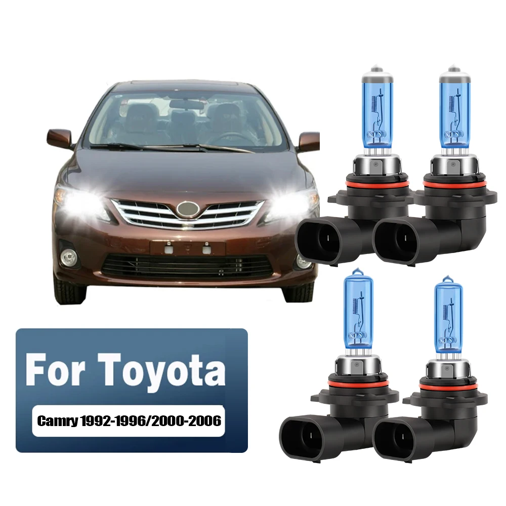 2/4Pcs For Toyoto Camry 1992 1993 1994 1995 1996,2000 2001 2002 2003 2004 2005 2006 Halogen Headlights High Bright 6000k White
2/4Pcs For Toyoto Camry 1992 1993 1994 1995 1996,2000 2001 2002 2003 2004 2005 2006 Halogen Headlights High Bright 6000k White