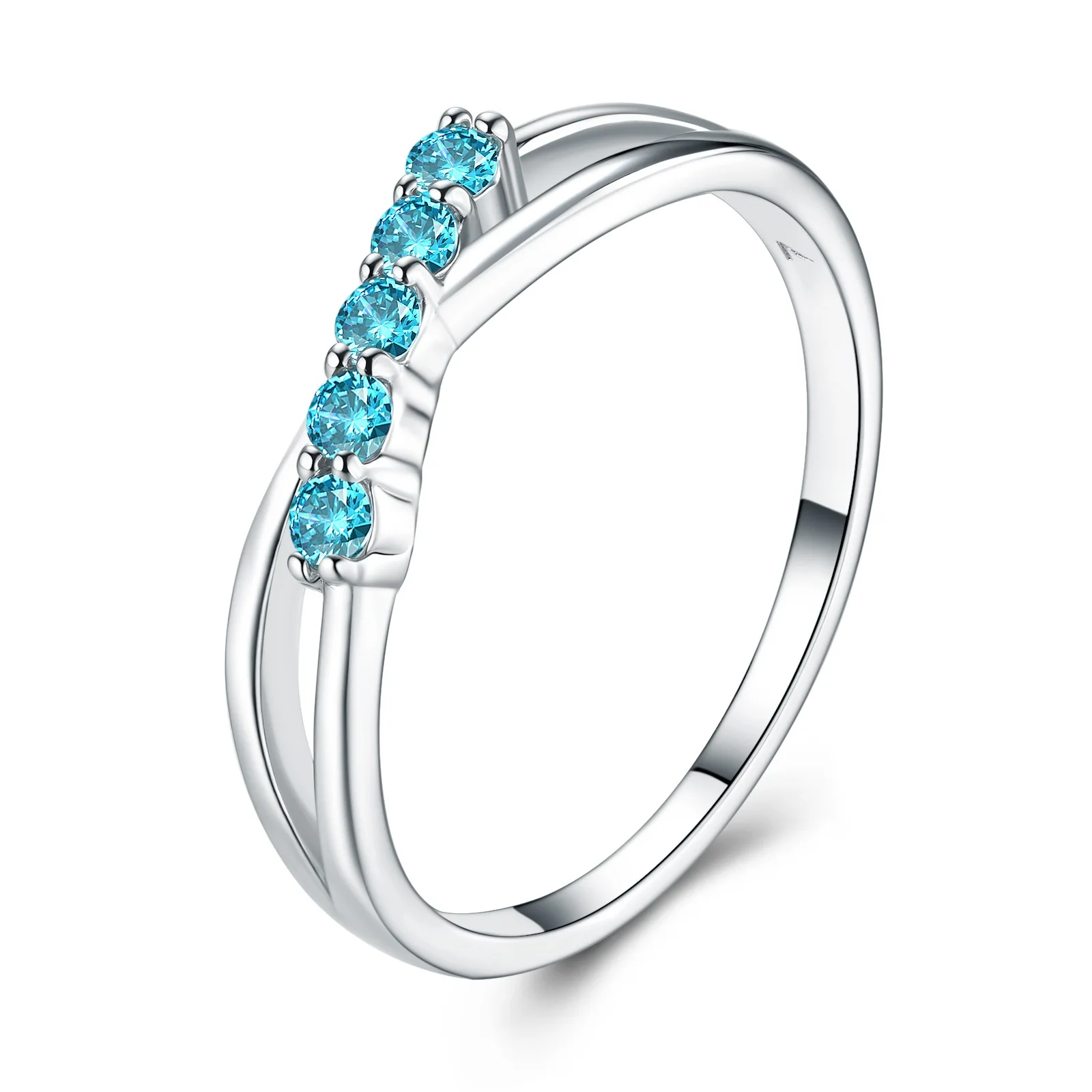 S925 Sterling Silver Ring with Moissanite & Blue Topaz – Elegant, Minimalist Stylish Thin Band for StackingWomen's Gift
S925 Sterling Silver Ring with Moissanite & Blue Topaz – Elegant, Minimalist Stylish Thin Band for StackingWomen's Gift
