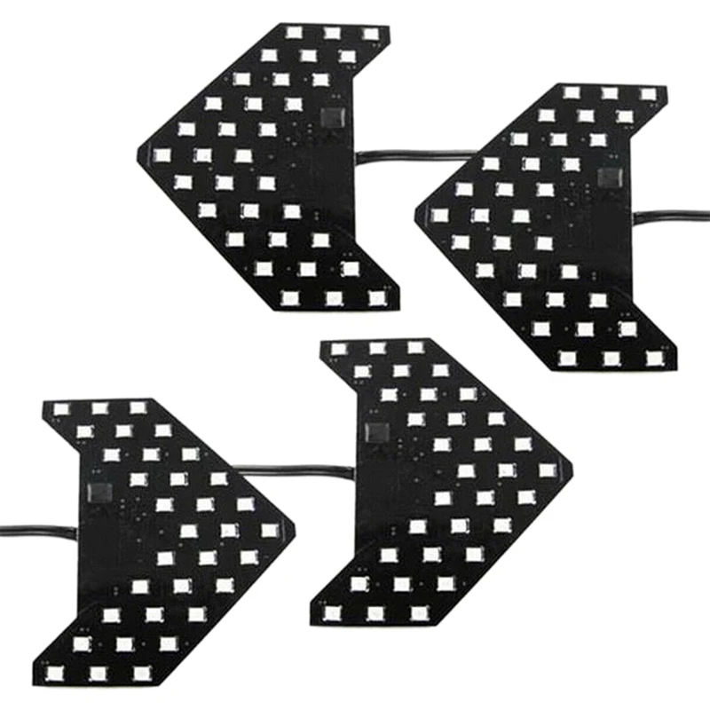4 шт. Янтарно-желтые 33-SMD последовательные светодиодные стрелки для боковых зеркал автомобиля, указатели поворота
4 шт. Янтарно-желтые 33-SMD последовательные светодиодные стрелки для боковых зеркал автомобиля, указатели поворота
