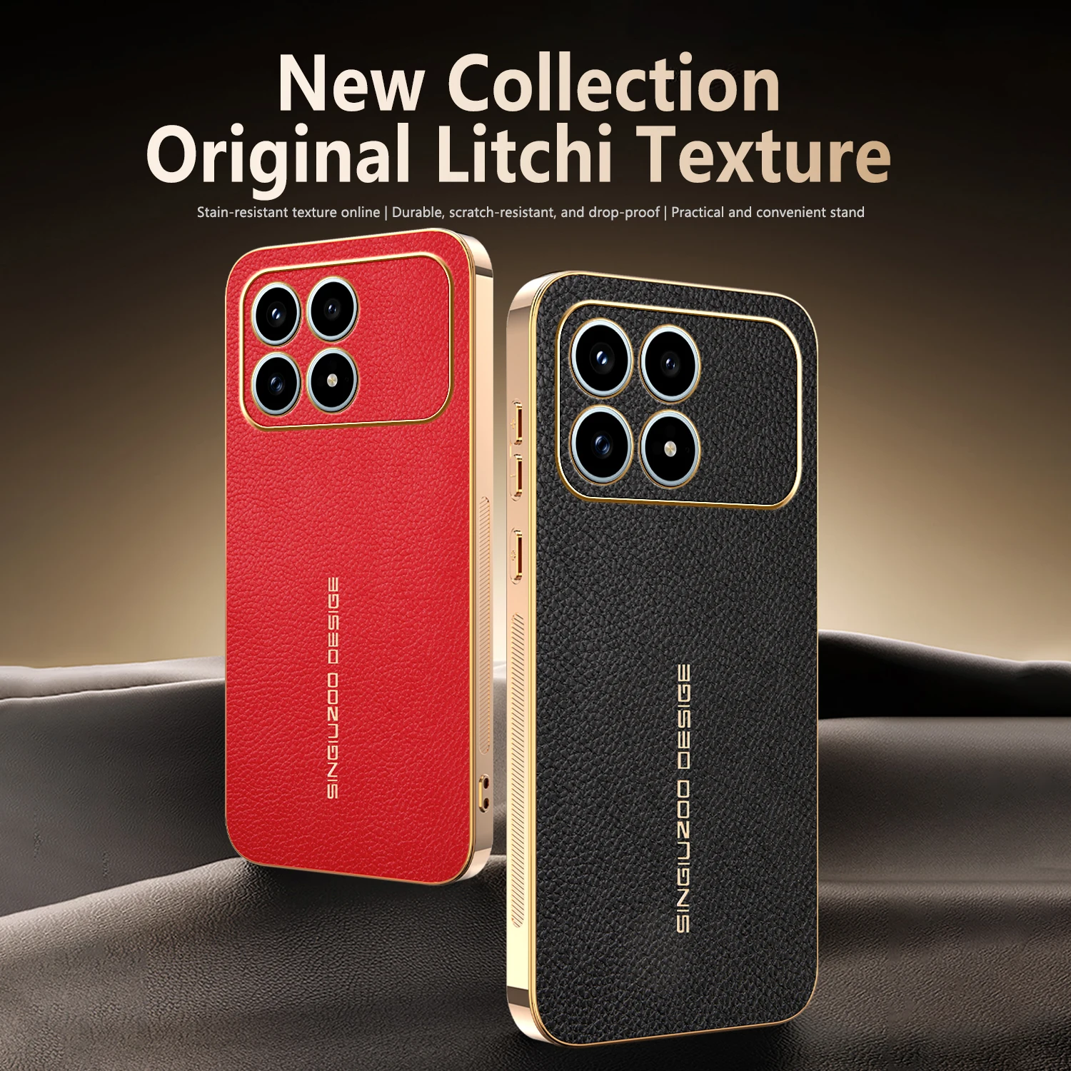 For Redmi K90 K90 Pro K90 Max premium electroplated lychee-textured phone case that’s shockproof and fingerprint-resistant
For Redmi K90 K90 Pro K90 Max premium electroplated lychee-textured phone case that’s shockproof and fingerprint-resistant