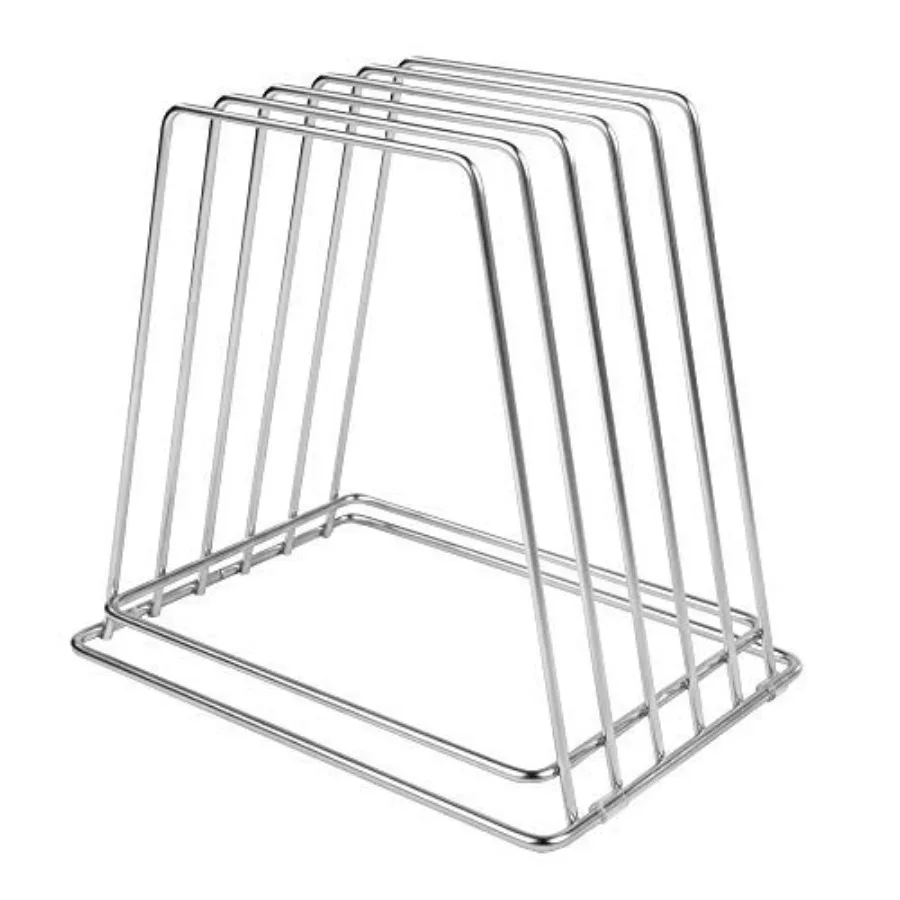 Professional Kitchen Cutting Board Organizer, 1" Slot Stainless Steel Rack Fits Baking Sheets and Pans, NSF Approved for Commer
Professional Kitchen Cutting Board Organizer, 1" Slot Stainless Steel Rack Fits Baking Sheets and Pans, NSF Approved for Commer