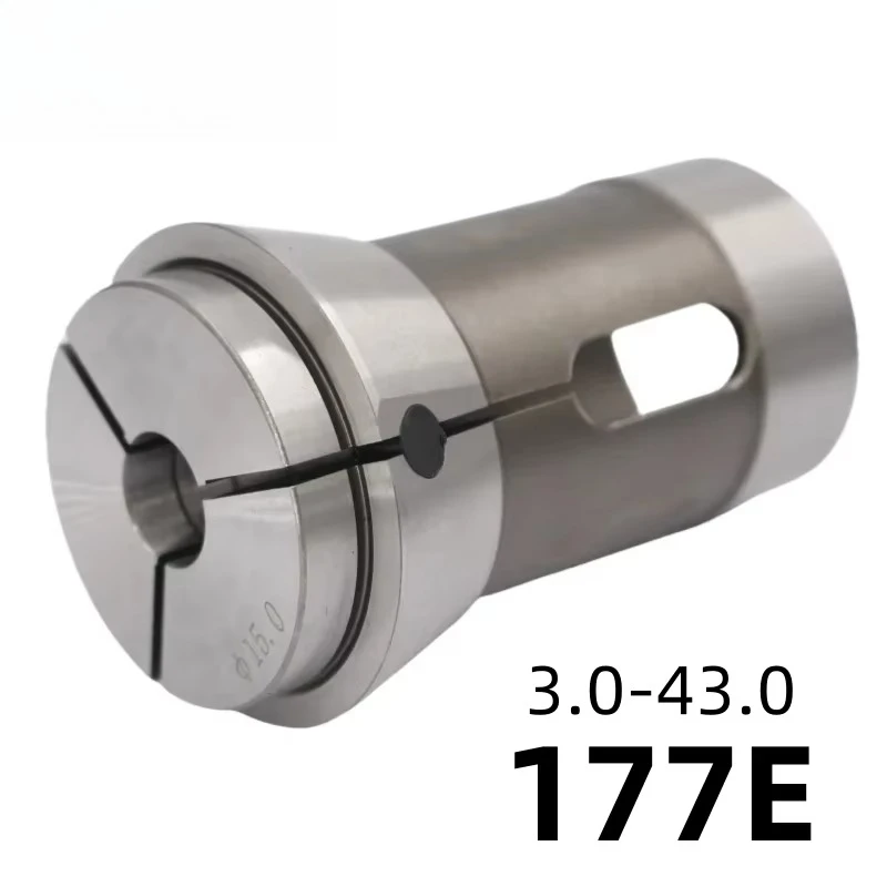 F58 177E Round Hole 3.0-43.0mmDIN6343 MIYANO CNC lathe Front Push collet Spring Steel High Precision Chuck
F58 177E Round Hole 3.0-43.0mmDIN6343 MIYANO CNC lathe Front Push collet Spring Steel High Precision Chuck