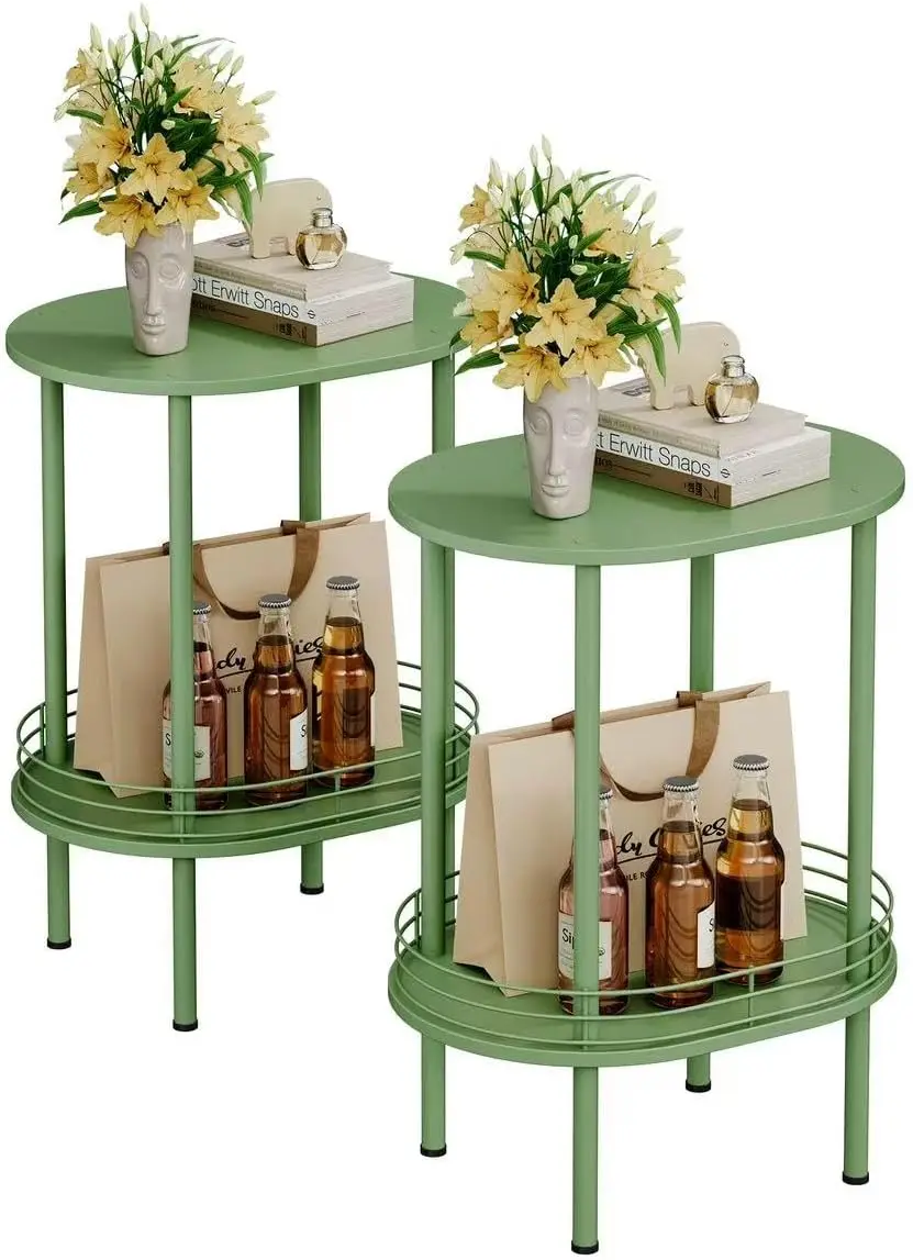 Green Side Table Set of 2,Small Modern Round Side Table with Storage,2-Tier Nightstand,Samll End Table for Small Space,Living
Green Side Table Set of 2,Small Modern Round Side Table with Storage,2-Tier Nightstand,Samll End Table for Small Space,Living