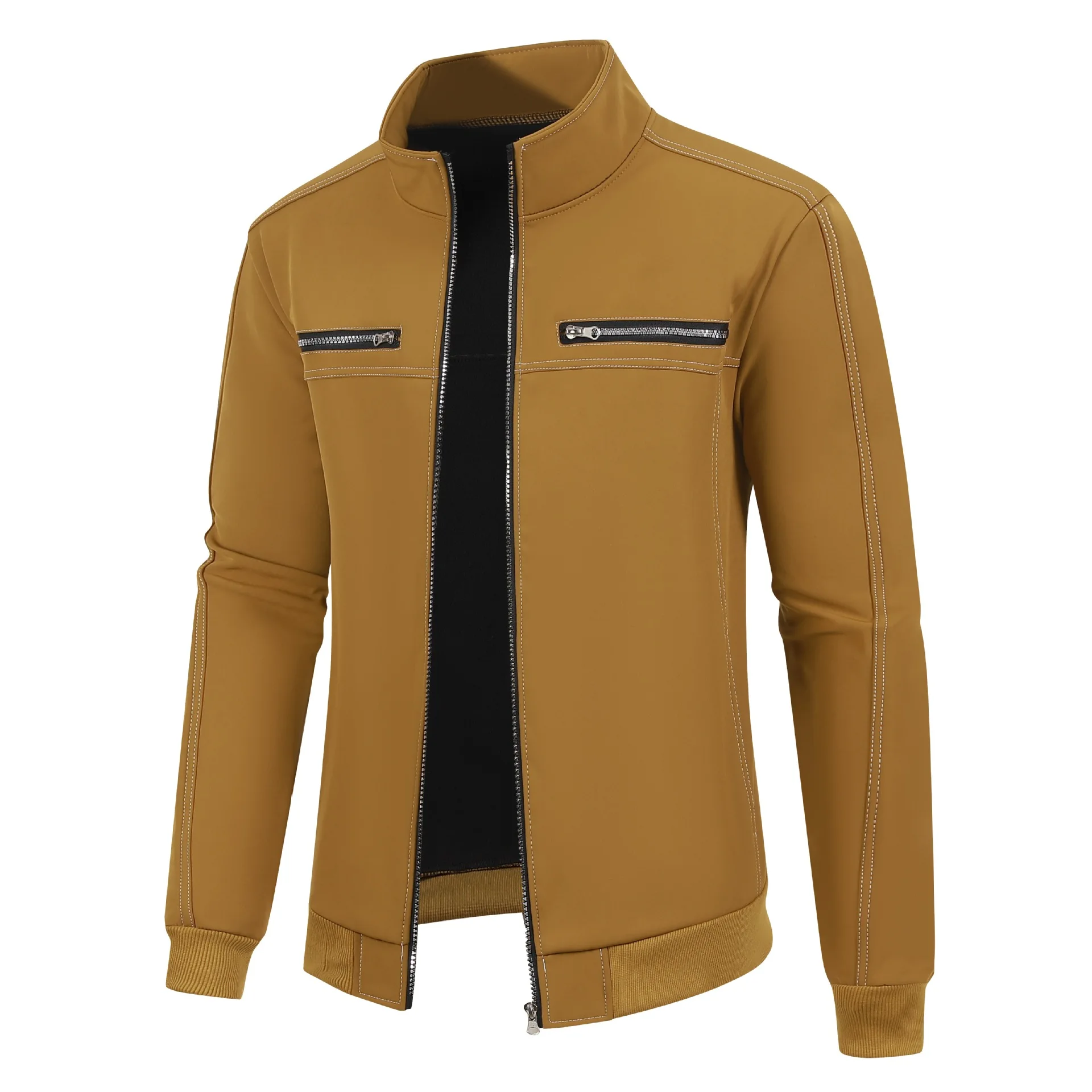 Men's Jacket New Stand Collar Men's Casual Loose Trendy Top
Men's Jacket New Stand Collar Men's Casual Loose Trendy Top