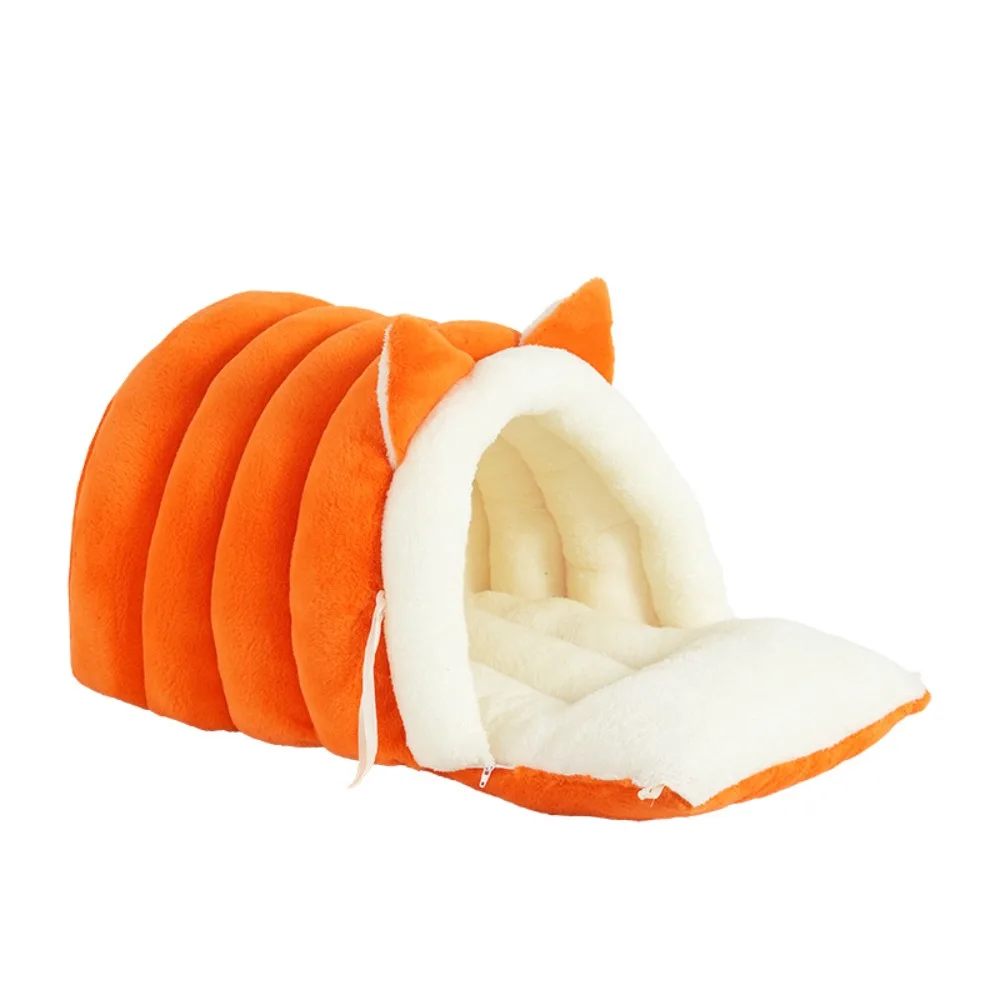 Soft Semi Enclosed Cat Bed with Cat Ears Removable Pet Nest Warm Windproof Washable Pet House Pet
Soft Semi Enclosed Cat Bed with Cat Ears Removable Pet Nest Warm Windproof Washable Pet House Pet