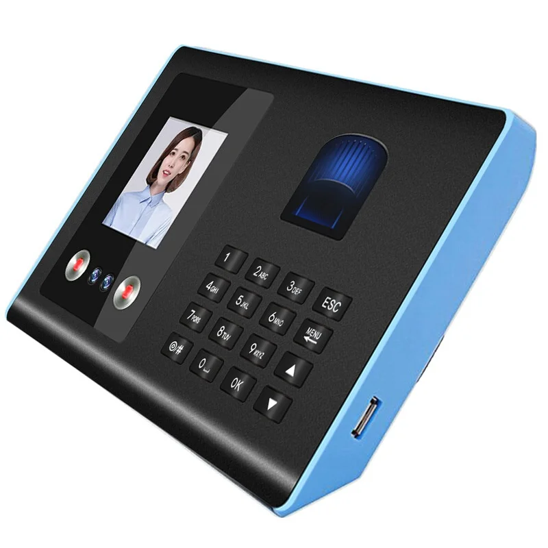 Smart Attendance Machine Face Recognition Fingerprint Punch-In English Version Sign-In Company Canteen
Smart Attendance Machine Face Recognition Fingerprint Punch-In English Version Sign-In Company Canteen