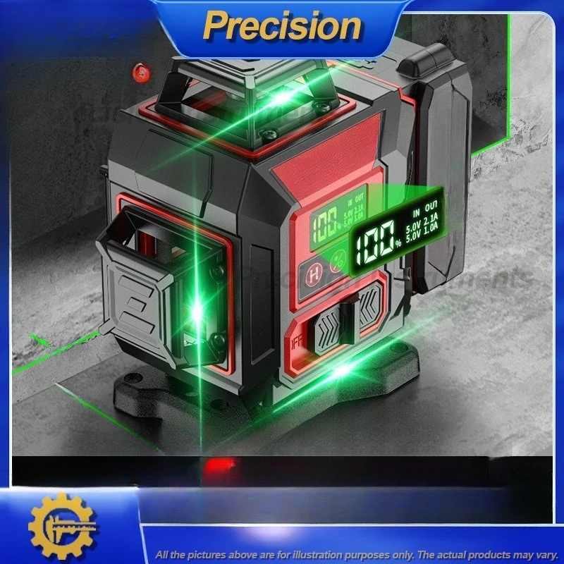 2026 16 Line Laser Level for Outdoor High Precision Self Leveling Cross Line Laser with Strong Beam
2026 16 Line Laser Level for Outdoor High Precision Self Leveling Cross Line Laser with Strong Beam