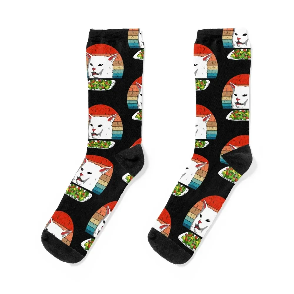 Cat Meme Woman Yelling At Table Dinner Vintage Retro Style Socks man hockey FASHION anti-slip Man Socks Women's
Cat Meme Woman Yelling At Table Dinner Vintage Retro Style Socks man hockey FASHION anti-slip Man Socks Women's