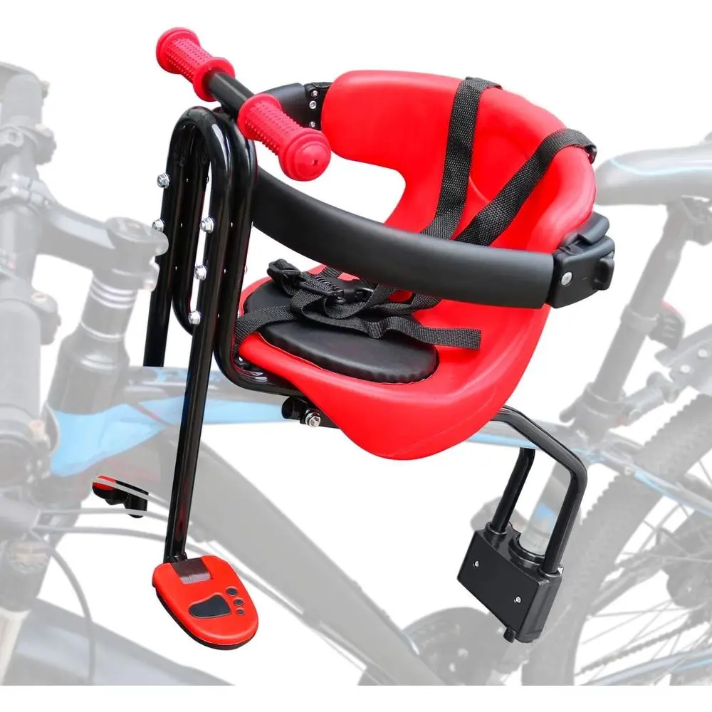Front-Mounted Child Bike Seat for Kids, Handrail Included, Suitable for Adult Bicycles
Front-Mounted Child Bike Seat for Kids, Handrail Included, Suitable for Adult Bicycles