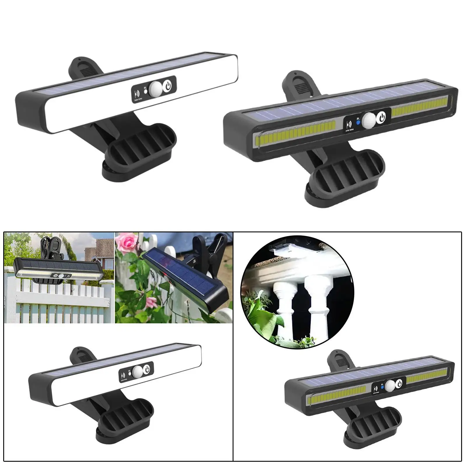 Clip on Solar Lights 36 LEDs Wall Lamp Adjustable Angle Fence Lights Security Light for Entryways Railing Fence Garage Outside
Clip on Solar Lights 36 LEDs Wall Lamp Adjustable Angle Fence Lights Security Light for Entryways Railing Fence Garage Outside