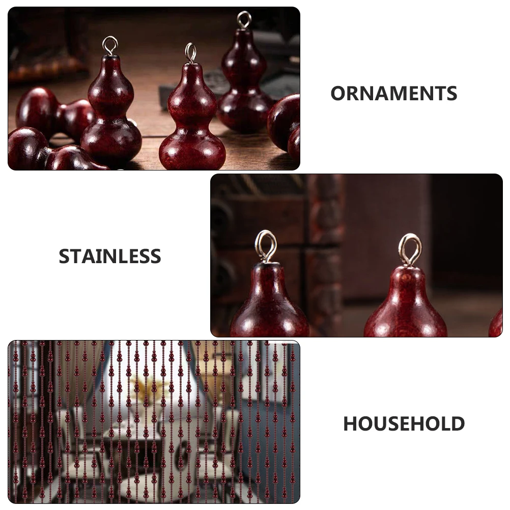 20pcs Gourd Pendant Hanging Adornments Wooden DIY Door Curtain Accessories Creative Home Decor Auspicious Symbol
20pcs Gourd Pendant Hanging Adornments Wooden DIY Door Curtain Accessories Creative Home Decor Auspicious Symbol