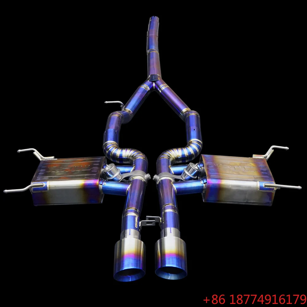 OBM High Performance Catback Exhaust Pipes for F-TYPE X152 2.0T 2018-2023 Valvetronic Muffler Titanium MM
OBM High Performance Catback Exhaust Pipes for F-TYPE X152 2.0T 2018-2023 Valvetronic Muffler Titanium MM