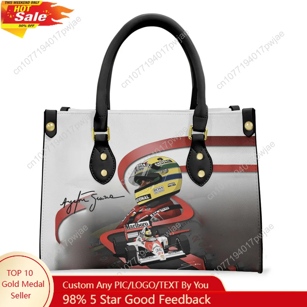 Ayrton Senna Racing Graphics Tote Bag Purse Womens Mens Personalized Text Image PU Leather Handbag Business Shopping Gift Bags
Ayrton Senna Racing Graphics Tote Bag Purse Womens Mens Personalized Text Image PU Leather Handbag Business Shopping Gift Bags