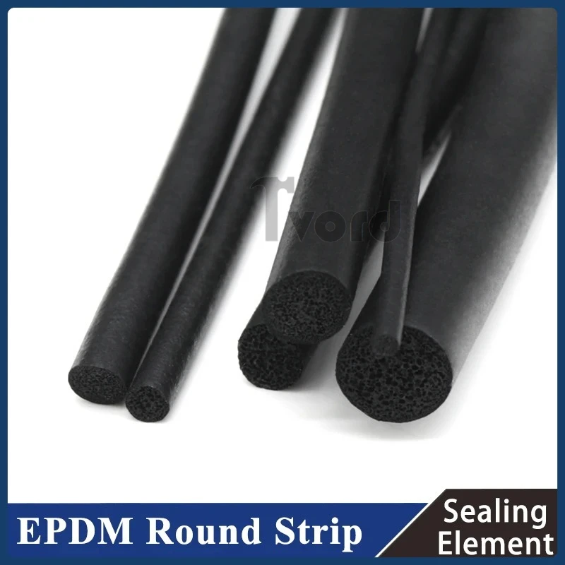 1~5m EPDM Sealling Strip Foamed Rubber 2/3/4/5/6/7/8/9/10/12/14/16/18/20mm Sound Proofing Dustproof O Type Round Seal Strips
1~5m EPDM Sealling Strip Foamed Rubber 2/3/4/5/6/7/8/9/10/12/14/16/18/20mm Sound Proofing Dustproof O Type Round Seal Strips