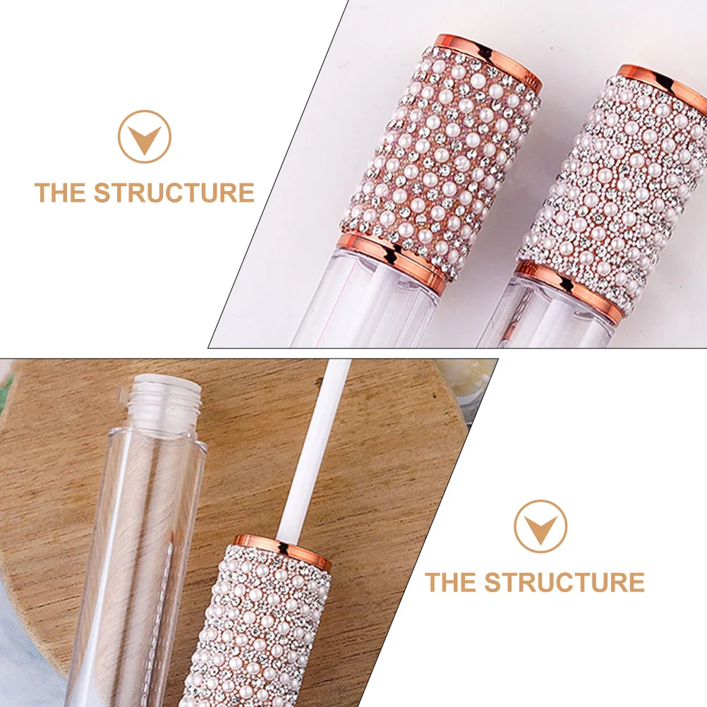 Refillable Lip Gloss Tubes 5Ml Round Diy Lipstick Containers Small Bottles For Balm Oil Travel Lightweight Cute Design
Refillable Lip Gloss Tubes 5Ml Round Diy Lipstick Containers Small Bottles For Balm Oil Travel Lightweight Cute Design