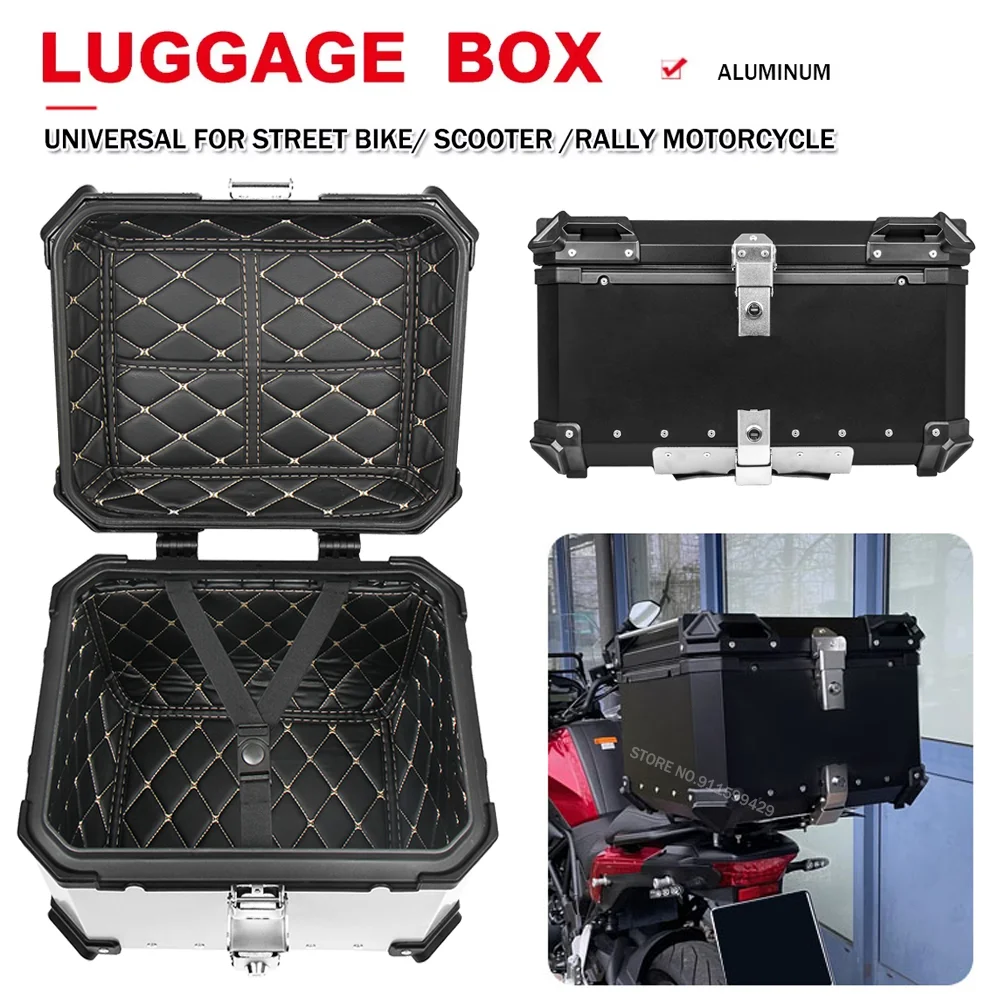 For BMW R1200GS R1250GS F850GS R1300GS For Honda CB500X Motorcycle Tail Box Trunk 80L 100L Universal Luggage Storage Top Cases
For BMW R1200GS R1250GS F850GS R1300GS For Honda CB500X Motorcycle Tail Box Trunk 80L 100L Universal Luggage Storage Top Cases