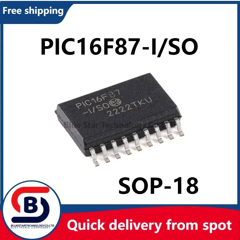 Бесплатная доставка 5-20 шт./лот PIC16F87-I/SO PIC16F87 16F87 SOP18 Быстрая доставка со места
Бесплатная доставка 5-20 шт./лот PIC16F87-I/SO PIC16F87 16F87 SOP18 Быстрая доставка со места