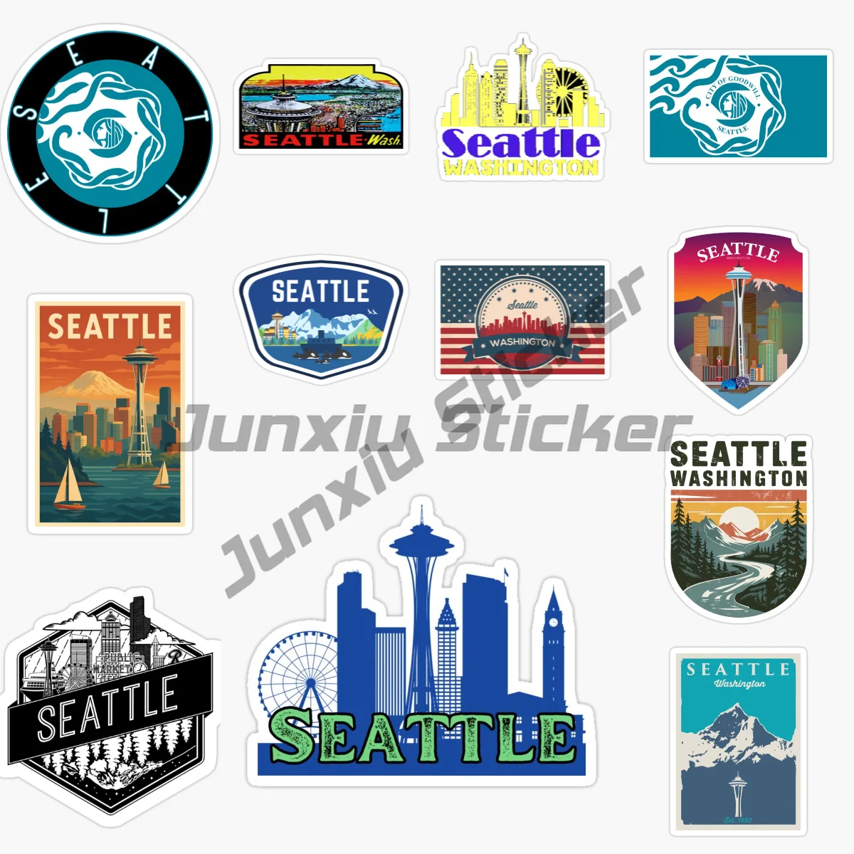 SEATTLE Washington State, USA Car Sticker for Decoration Car Window Wall Room Truck Helmet Racing Decal Accessories Customizable
SEATTLE Washington State, USA Car Sticker for Decoration Car Window Wall Room Truck Helmet Racing Decal Accessories Customizable
