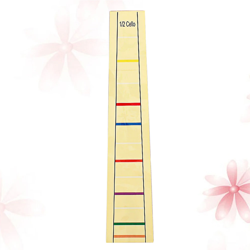 Cello Finger Position Marker Sticker Practical Labels for Fretboard Learning Easy Remove Durable Adhesive Enhancing Skill
Cello Finger Position Marker Sticker Practical Labels for Fretboard Learning Easy Remove Durable Adhesive Enhancing Skill