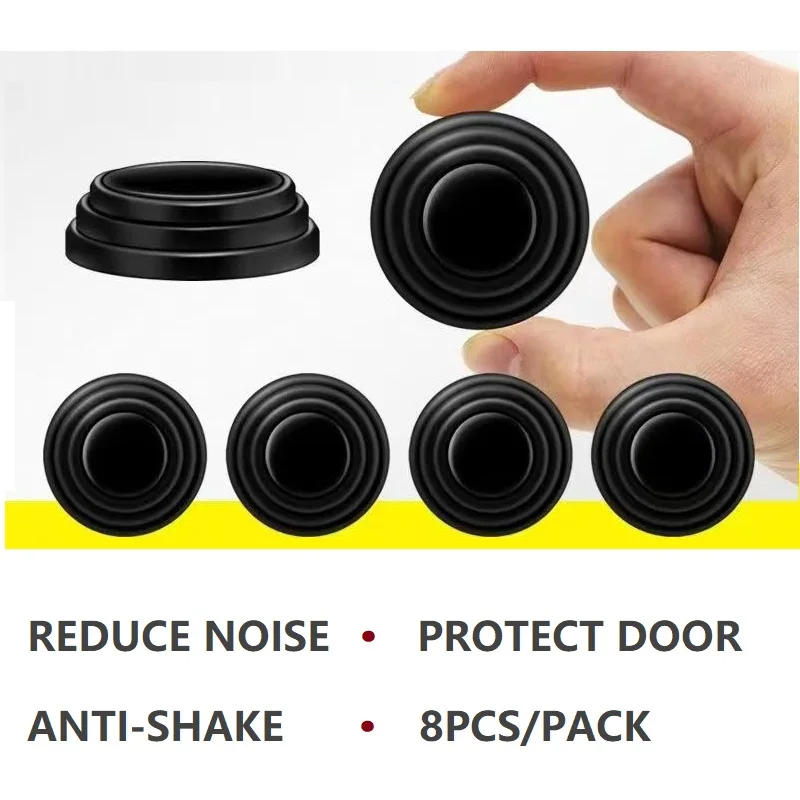 8 Pcs Universal Car Door Shock Absorbing Gasket Anti-collision Door Sticker Soundproof Crash Pad Shockproof Sticker
8 Pcs Universal Car Door Shock Absorbing Gasket Anti-collision Door Sticker Soundproof Crash Pad Shockproof Sticker