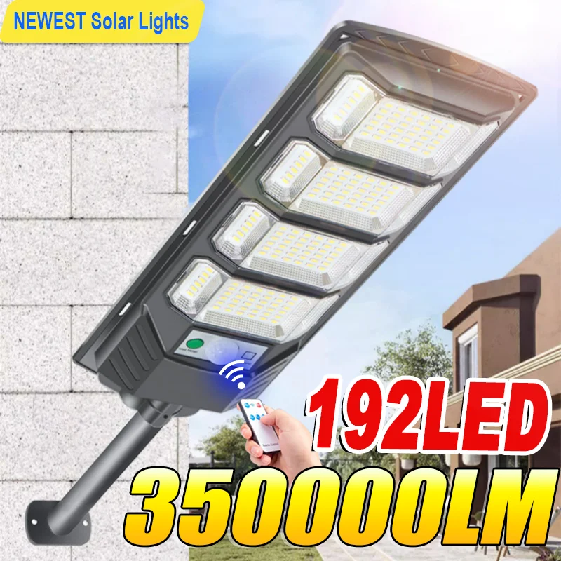 2025 350000LM Solar lantern Sunlight 192LED Powerful Outdoor Sensor Solar Lamp Garden Outdoor Solar Spotlight Street Wall Lamp
2025 350000LM Solar lantern Sunlight 192LED Powerful Outdoor Sensor Solar Lamp Garden Outdoor Solar Spotlight Street Wall Lamp