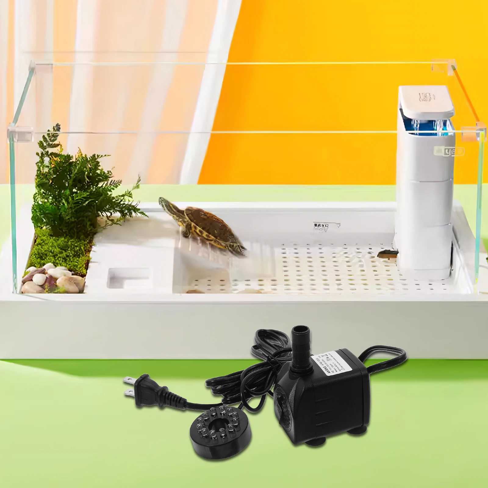 1PC 10W Circulating Water Pump Low Noise Adjustable Submersible Pond Fountain Aquarium LED Color Pump for Fountains Rockery
1PC 10W Circulating Water Pump Low Noise Adjustable Submersible Pond Fountain Aquarium LED Color Pump for Fountains Rockery